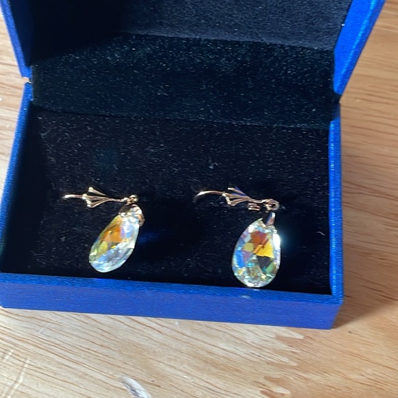 Evevic crystals from Australia dangle earrings - Picture 5 of 5